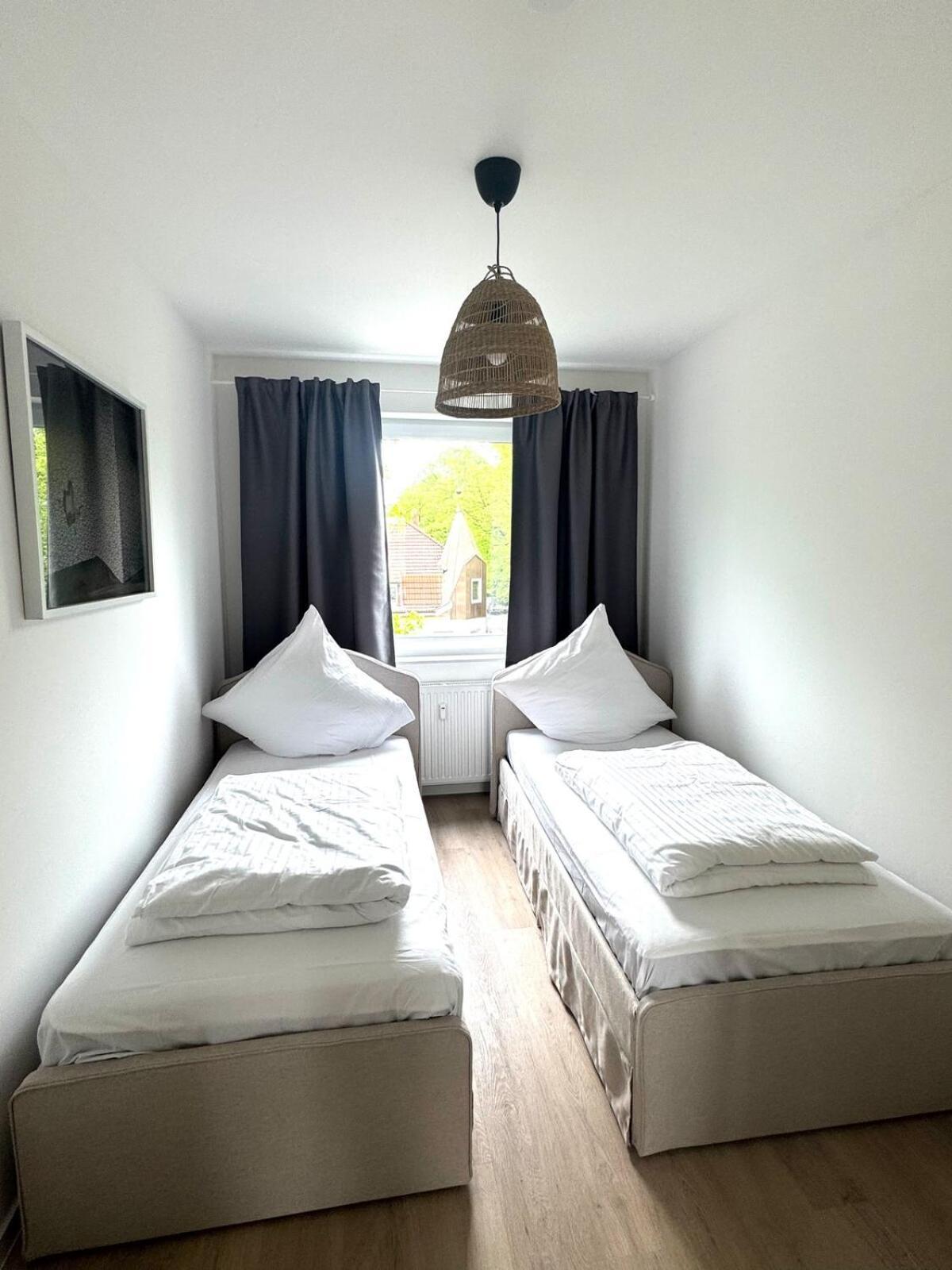 3-Zimmer-Wohnung In Hamburg Am Flughafen Exterior foto